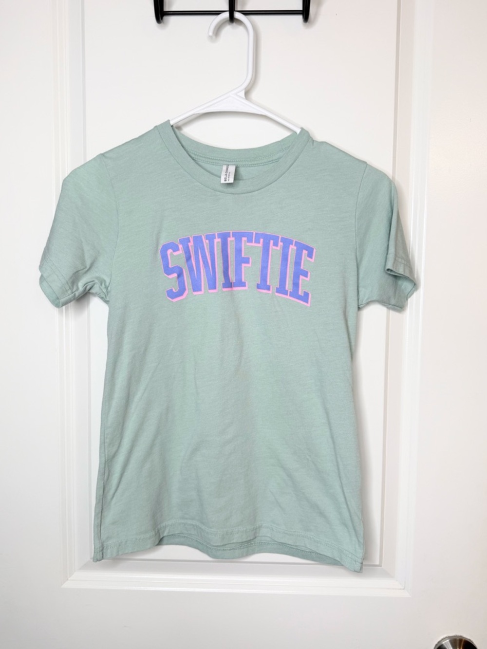 Swiftie T Shirt Youth Large 14-16 Mint Green Graphic Tee Taylor Inspired